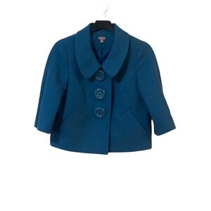 Halogen Cropped Wool Blend‎ Jacket